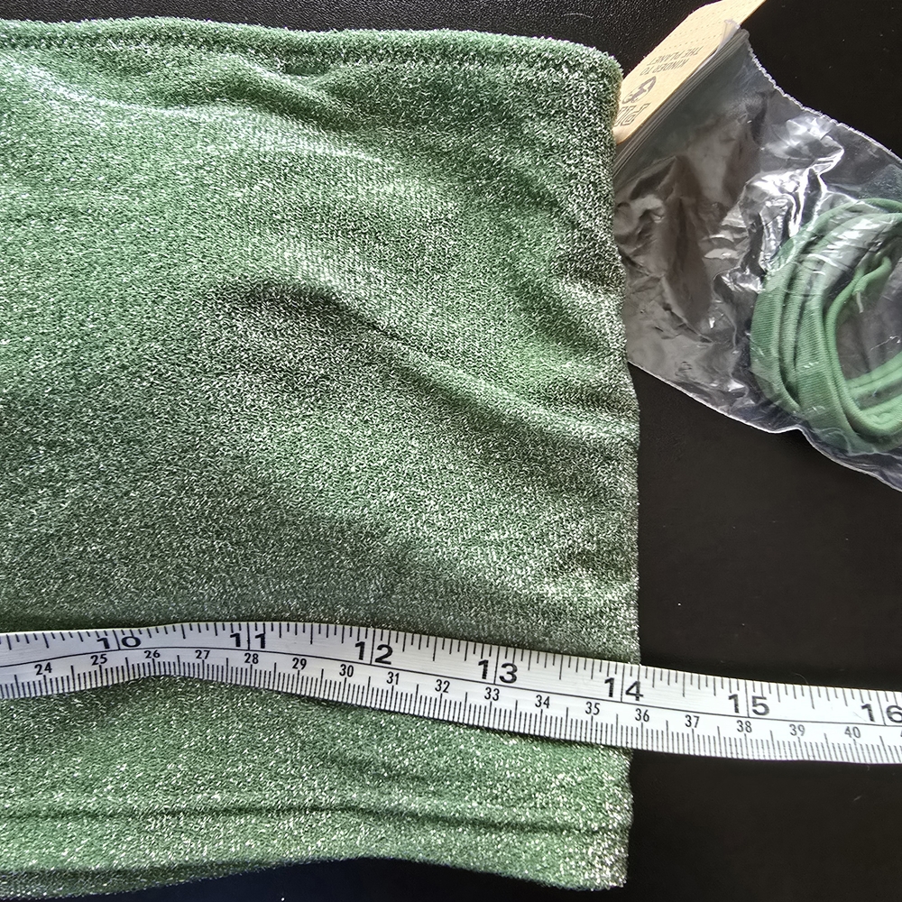 PINK Victoria's Secret Green Glitter Bikini - Picture 3 of 9